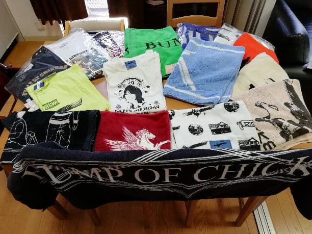 送料無料 BUMP OF CHICKEN　ツアーグッズセット