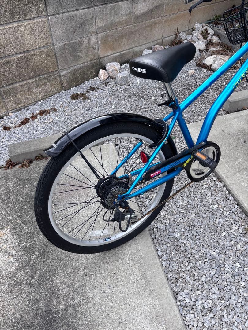 DRIDE 青色 24インチ 子供用自転車
