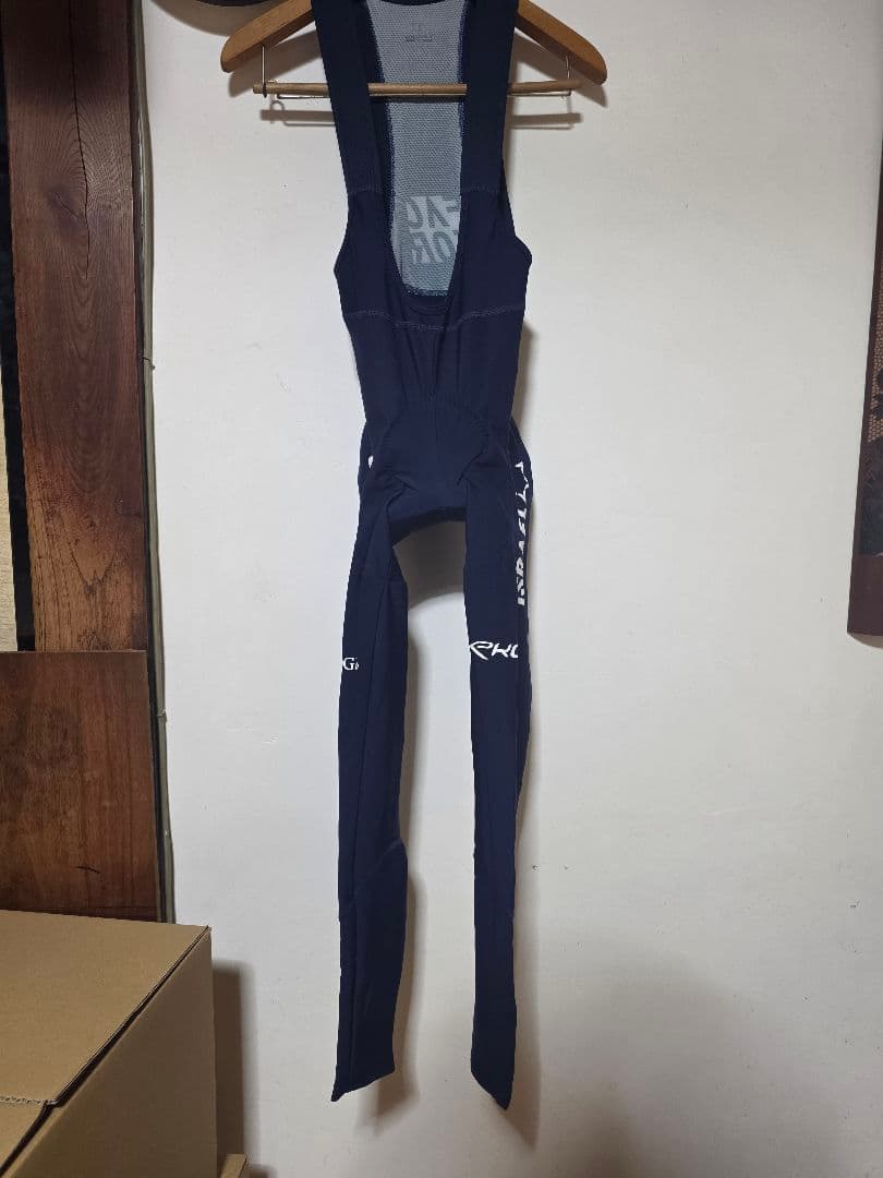 新品未使用非売品 イスラエルプレミアテックビブタイツXS 冬用