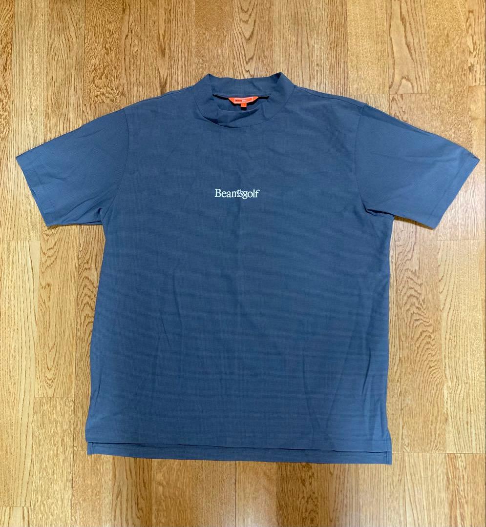 ビームスゴルフ　モックネックシャツ　メンズL グレー