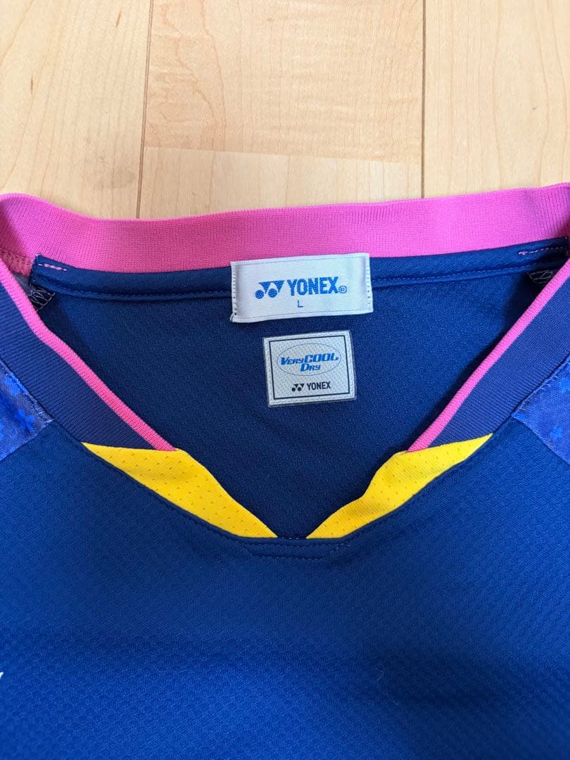 YONEX 日本代表 バドミントン ユニフォーム 半袖 廃盤デザイン Lサイズ