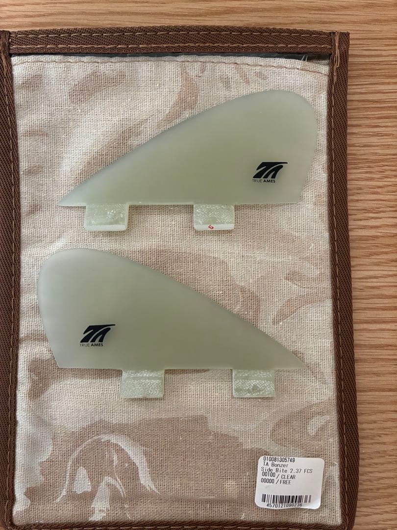 True Ames bonzer FCSクリア ケース付き 新品未使用品