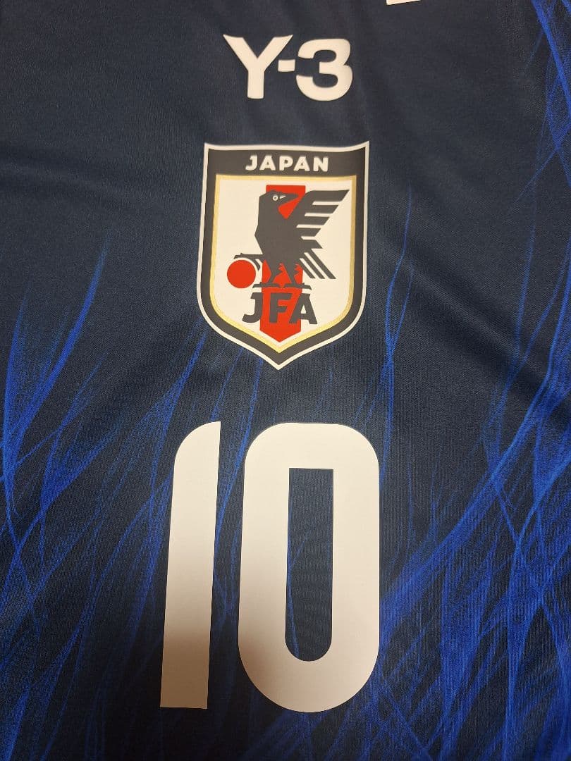 新品未使用。 サッカー日本代表　堂安律選手　レプリカユニフォーム Oサイズ