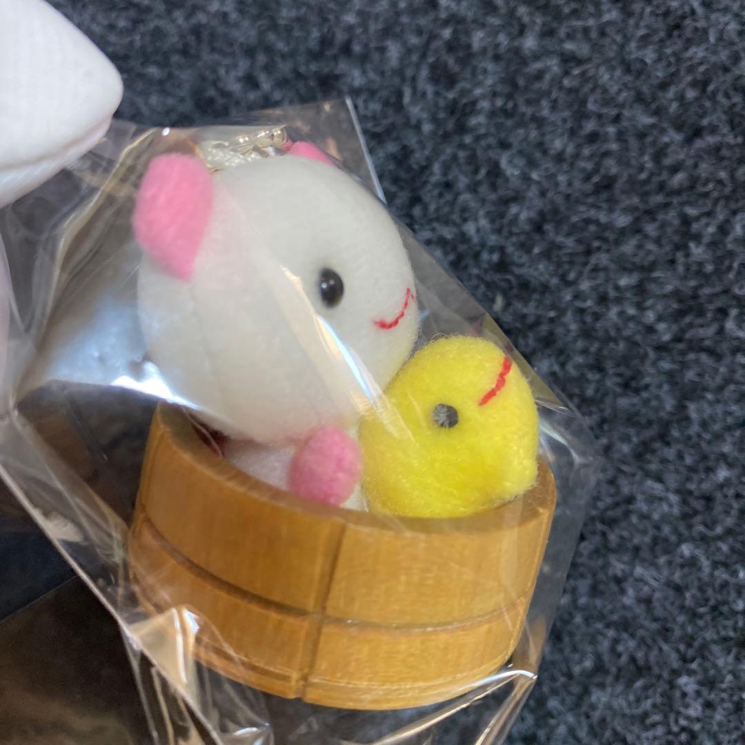 モモパンダ マスコット ぬいぐるみ ぶら²モモパンダ 平成レトロ　サンエックス