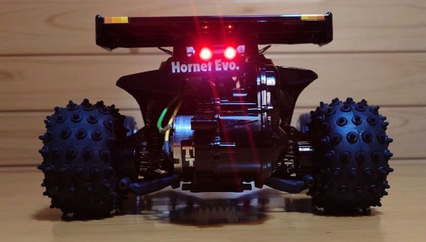 タミヤRCホーネットEVO.(LEDライト付)＆プロポ＆バッテリー充電器完成品