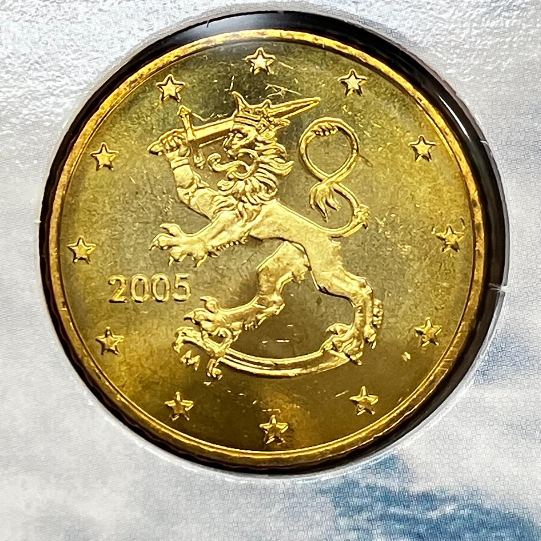 フィンランド 記念硬貨セット 2005年発行　ホッキョクギツネ