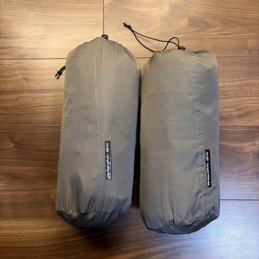 【スノーピーク】コンパクトワイドマット×2個