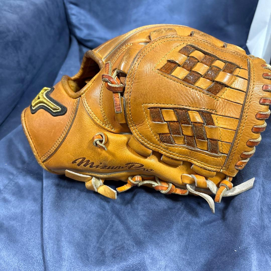 日本製 ミズノプロ 野球グローブ 硬式用 内野手 24時間以内発送
