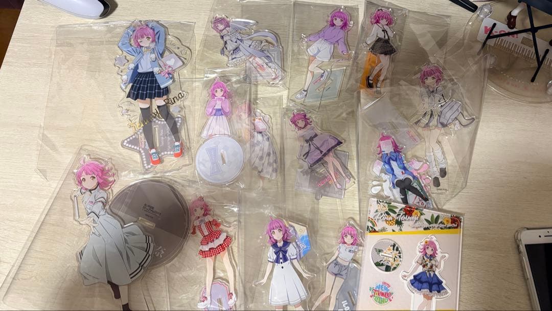 天王寺璃奈　アクリルスタンド14点　まとめ売り