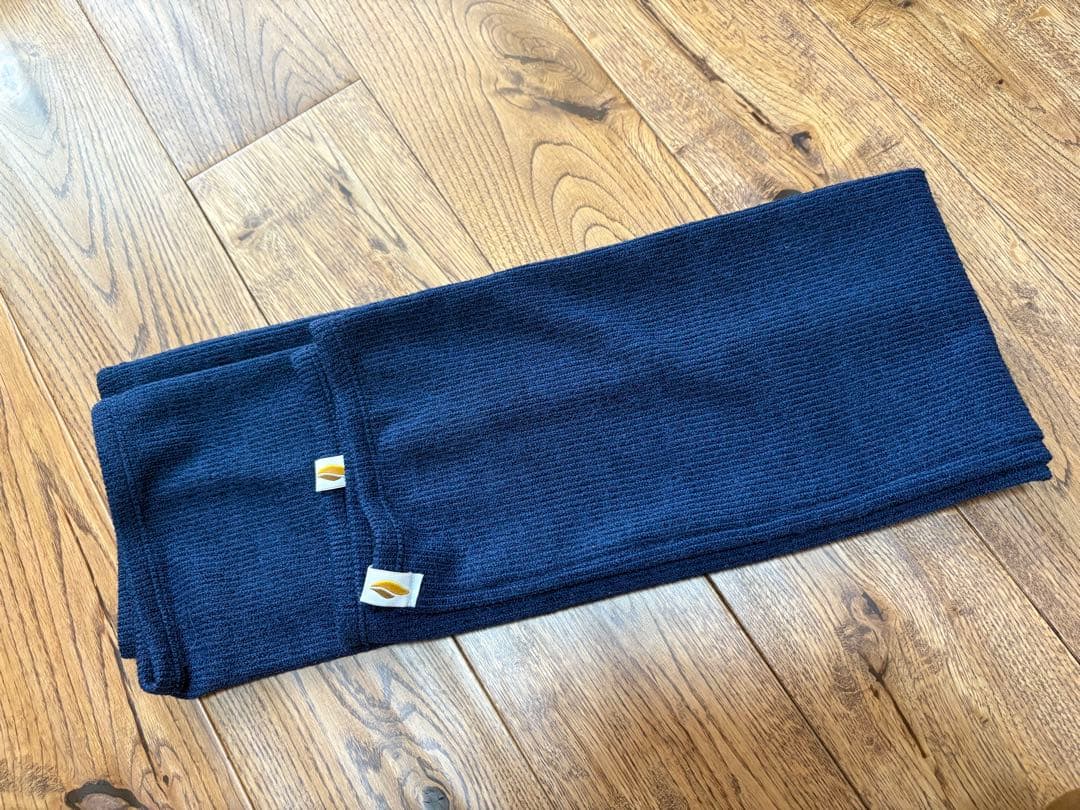 ルビアネイビーレッグウォーマーSとサンシャアームウォーマー