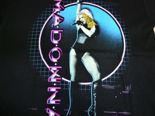 マドンナ 　Sticky & Sweet Tour　オフィシャル Tシャツ　L