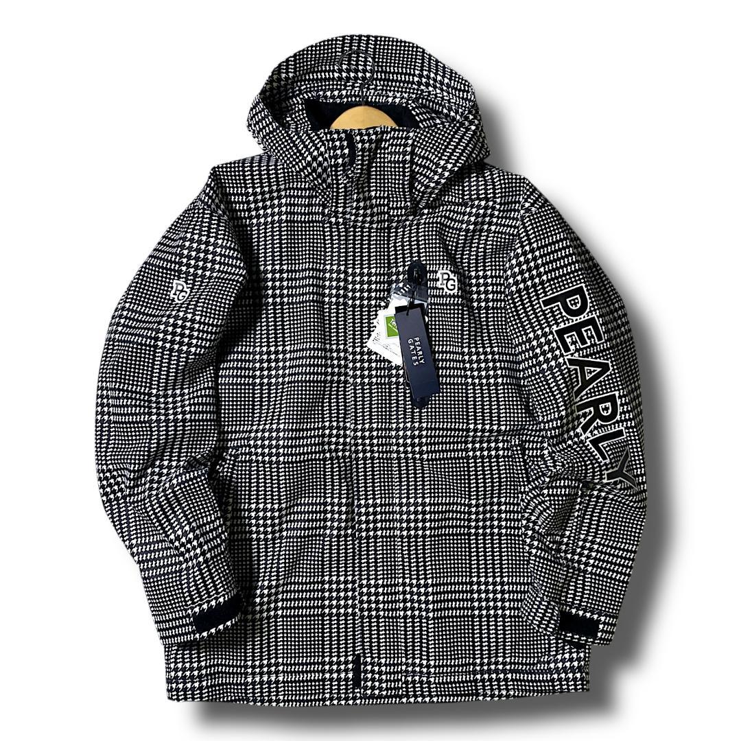 L 定価10.6万 パーリーゲイツ 上下セット スノーウェア スノボ 千鳥格子柄