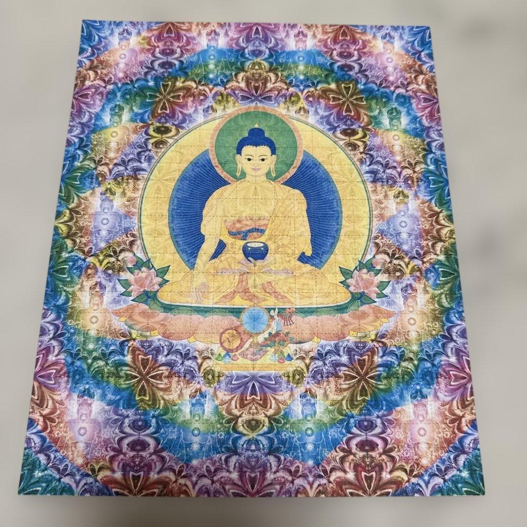 ブロッターアート 曼荼羅の守護者