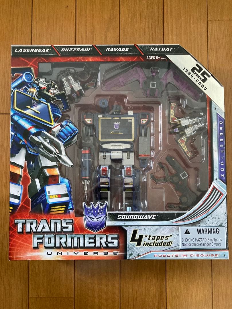 TRANSFORMERS Soundwave 25周年記念版