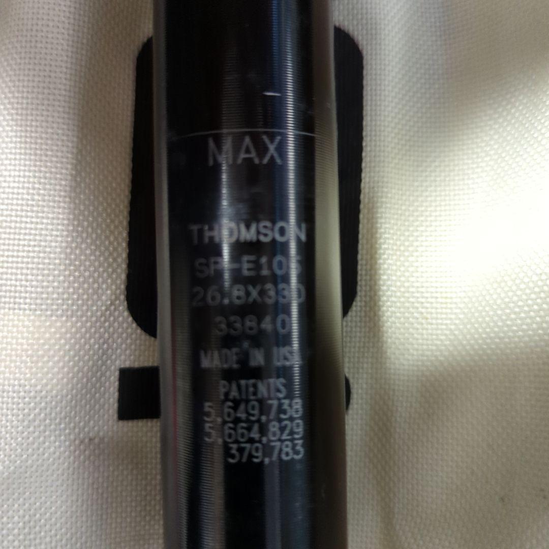 THOMSON Elite シートポスト ブラック