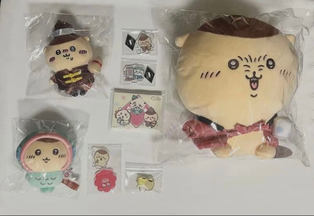 ちいかわ くりまんじゅう しっぽり相席ぬいぐるみ ちいかわ飯店 サンリオ 激レア