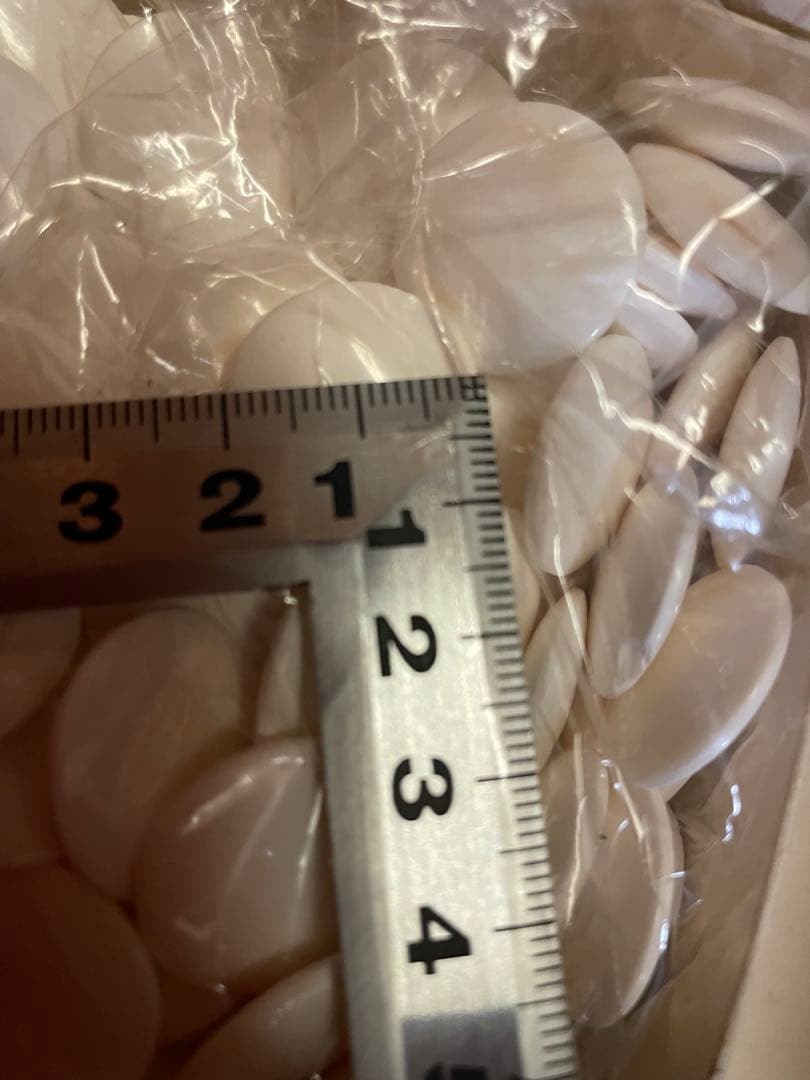 那智黒 碁石セット 黒白　蛤白　貝