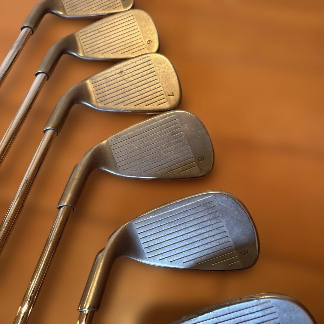 名器 PING G25 アイアン 5〜L 9本 赤 レッド CFS スチール S