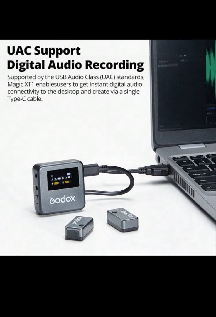 Godox Magic XT1 ワイヤレスマイクセット