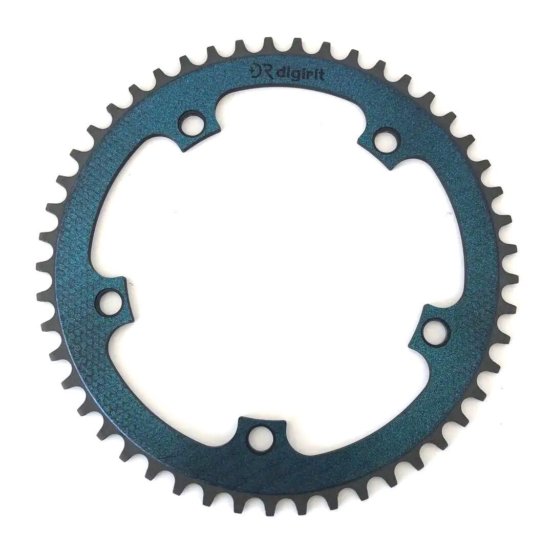 SR digirit ダークブルー 49T チェーンリング