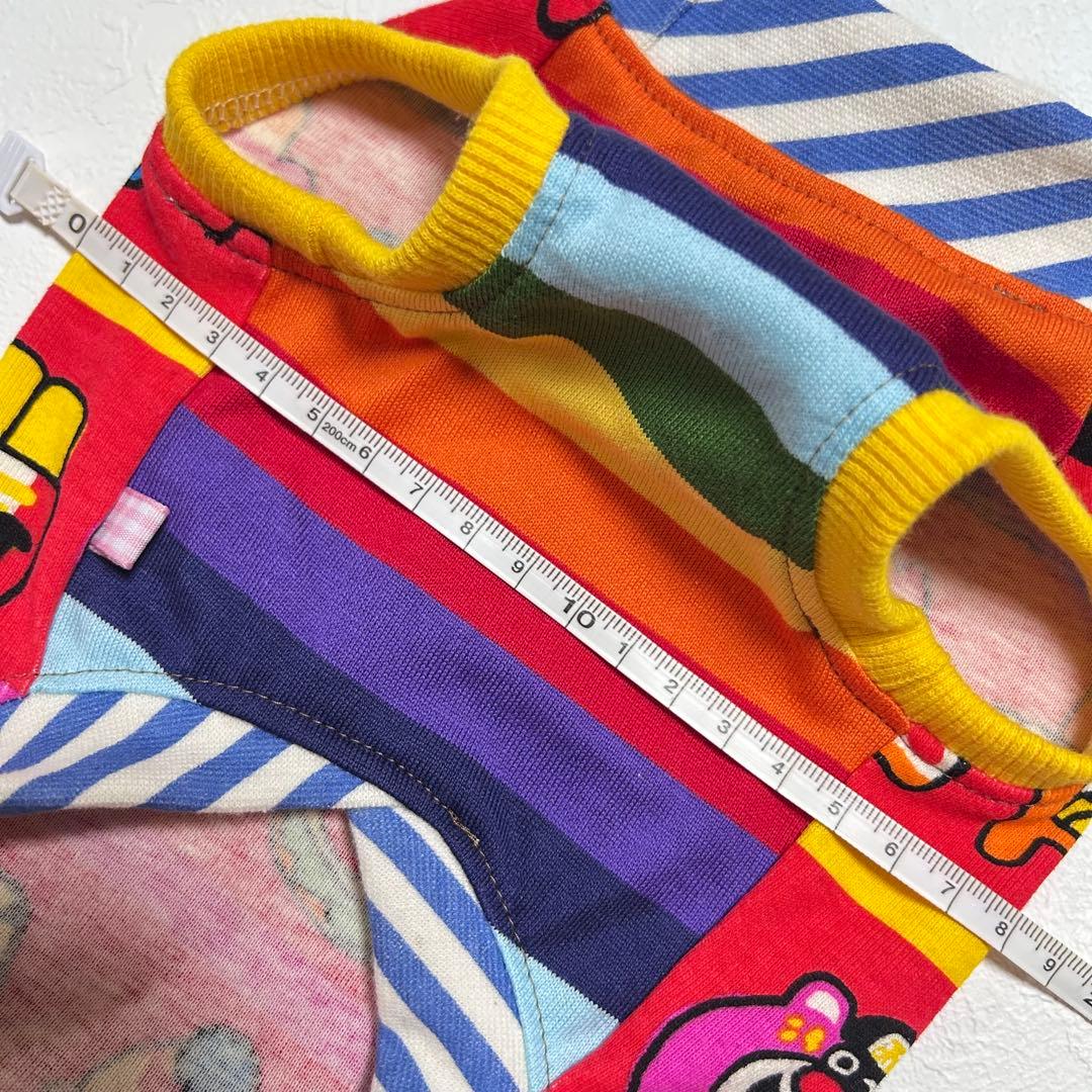 mugicha ●犬服●ハンドメイド 胴36 NO.707