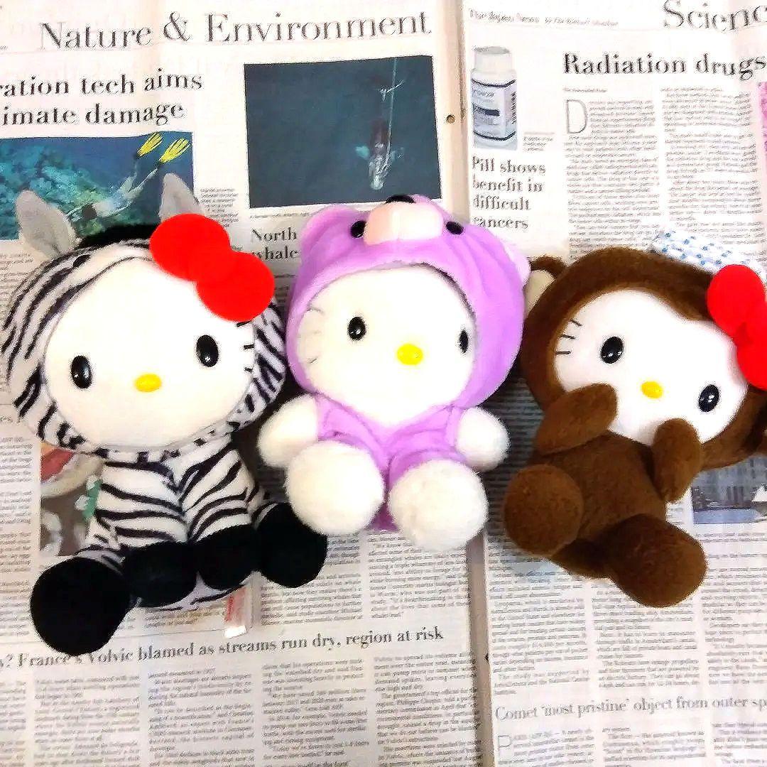 レトロキティ早い者勝ち！Hello Kitty　非売品含3種レア　19~23cm