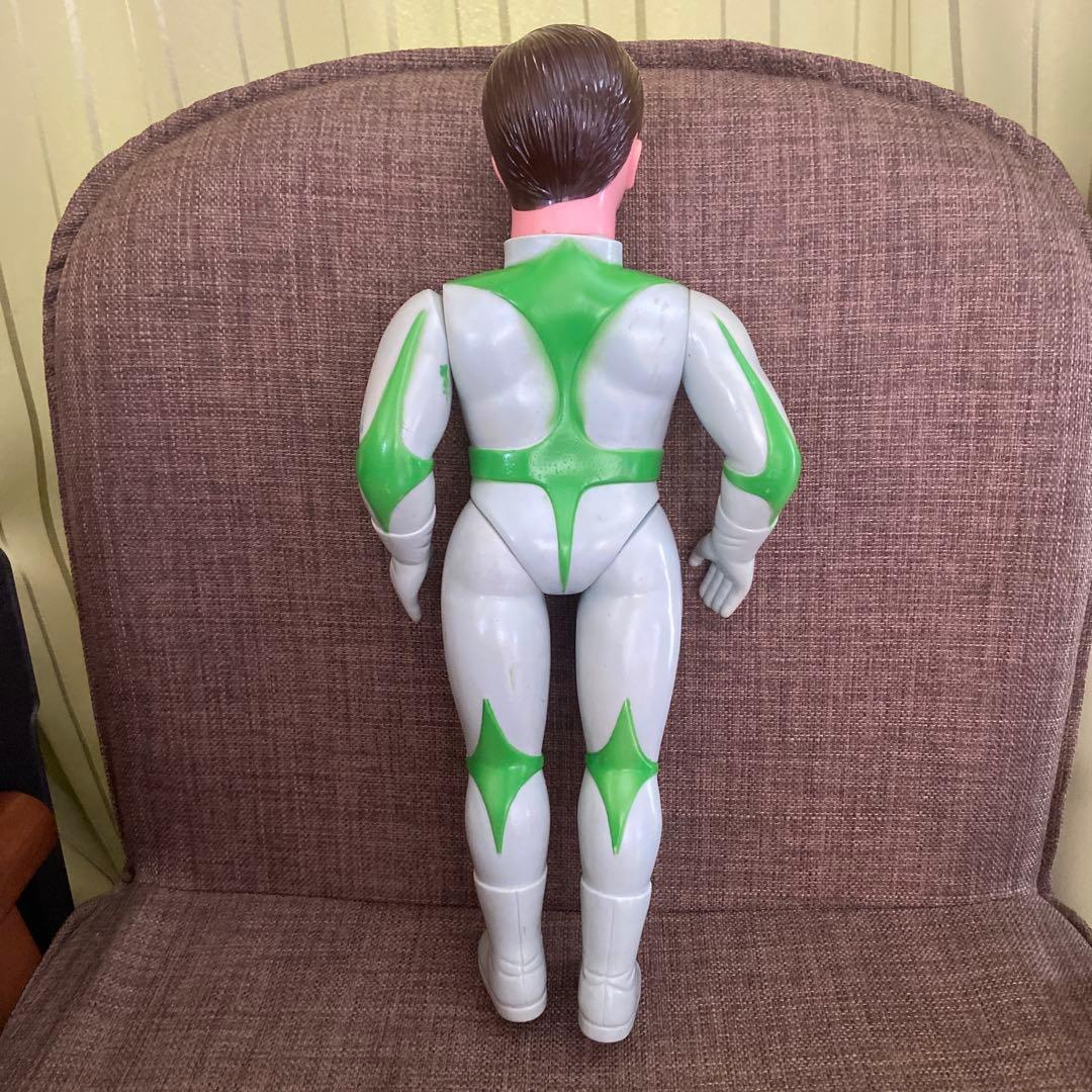 36㎝　【当時物】ブルマァク ミラーマン マスク　面取れ