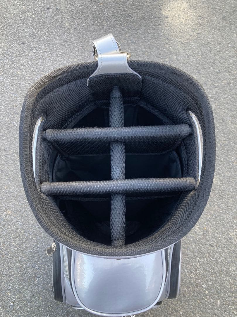 アキラプロダクツ キャディバッグ 10インチ 大型 ツアーバッグ