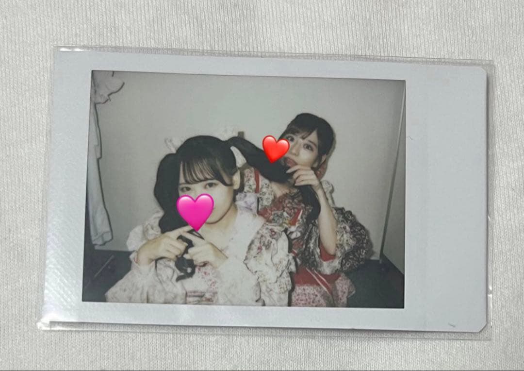 FRUITS ZIPPER 松本かれん 月足天音 ペアチェキ