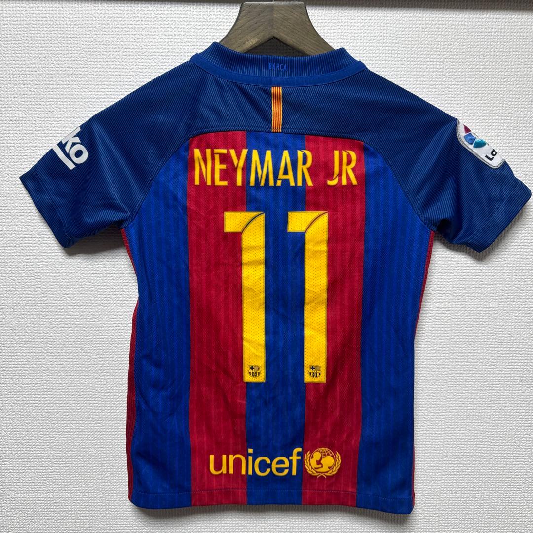 NIKE 2016 バルセロナ/ジュニア /半袖ユニフォーム ネイマール　ナイキ