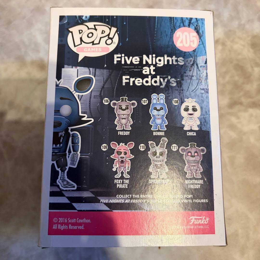 ゲームキャラクター Funko pop FIVE NIGHTS AT FREDDY'S Foxy