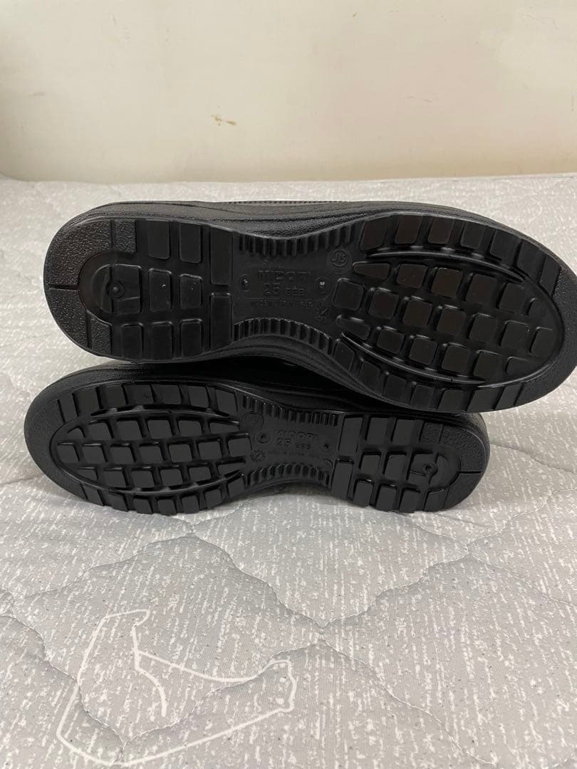 ブラックミリタリーブーツ　25.0cm