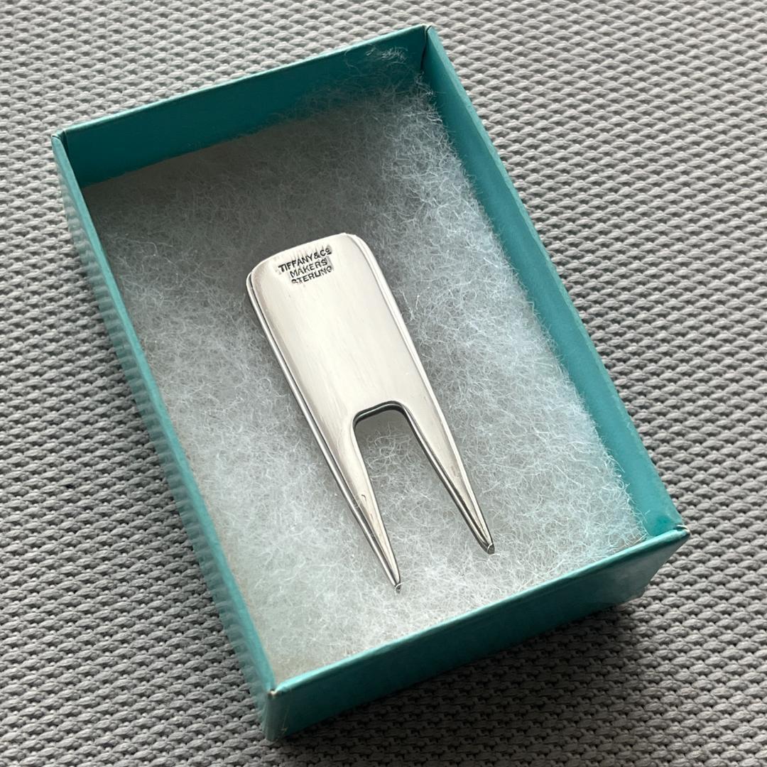 Tiffany & Co.　グリーンフォーク　STERLINGシルバー925
