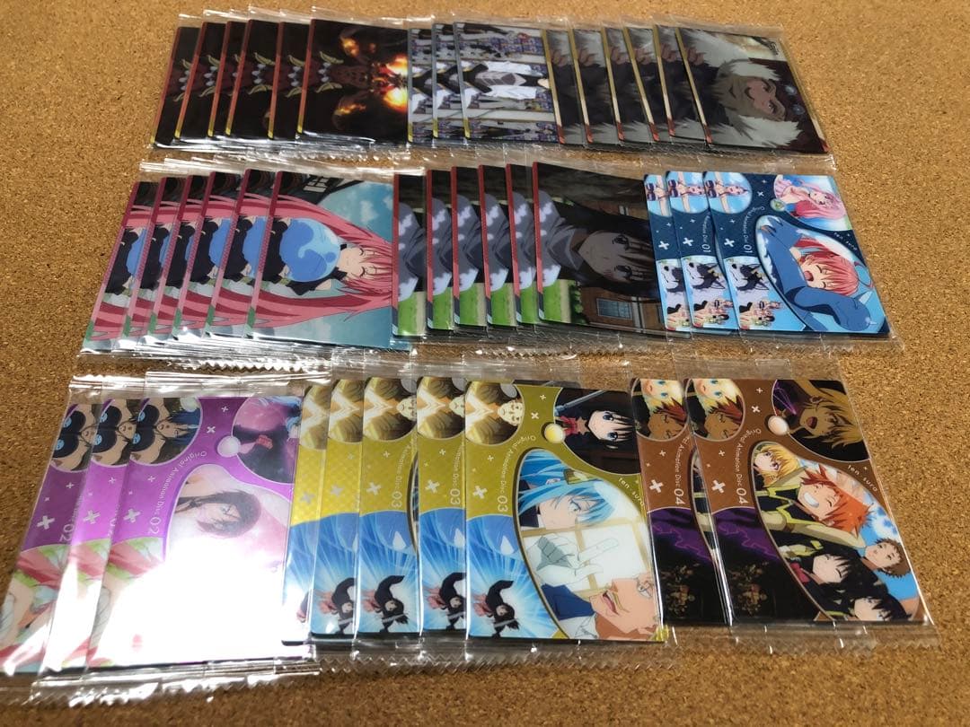 転生したらスライムだった件 まおりゅう 転スラ ウエハース カード セット