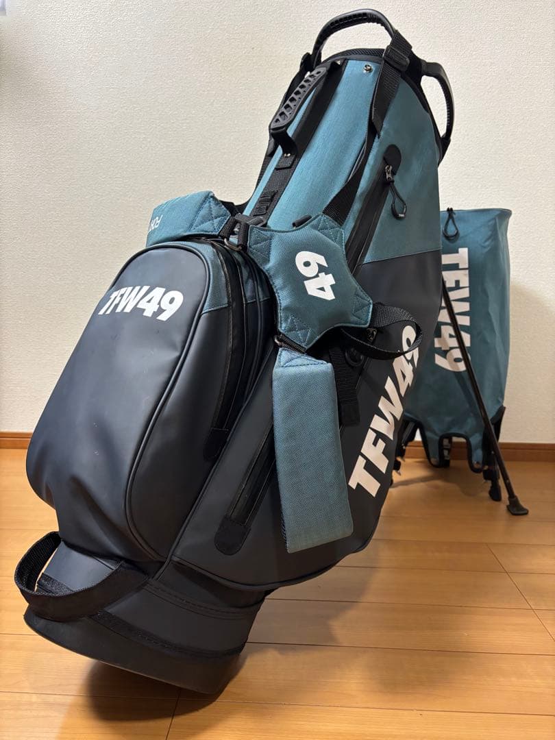 TFW49 FORTYNINE キャディバッグ フードカバー付き 美品