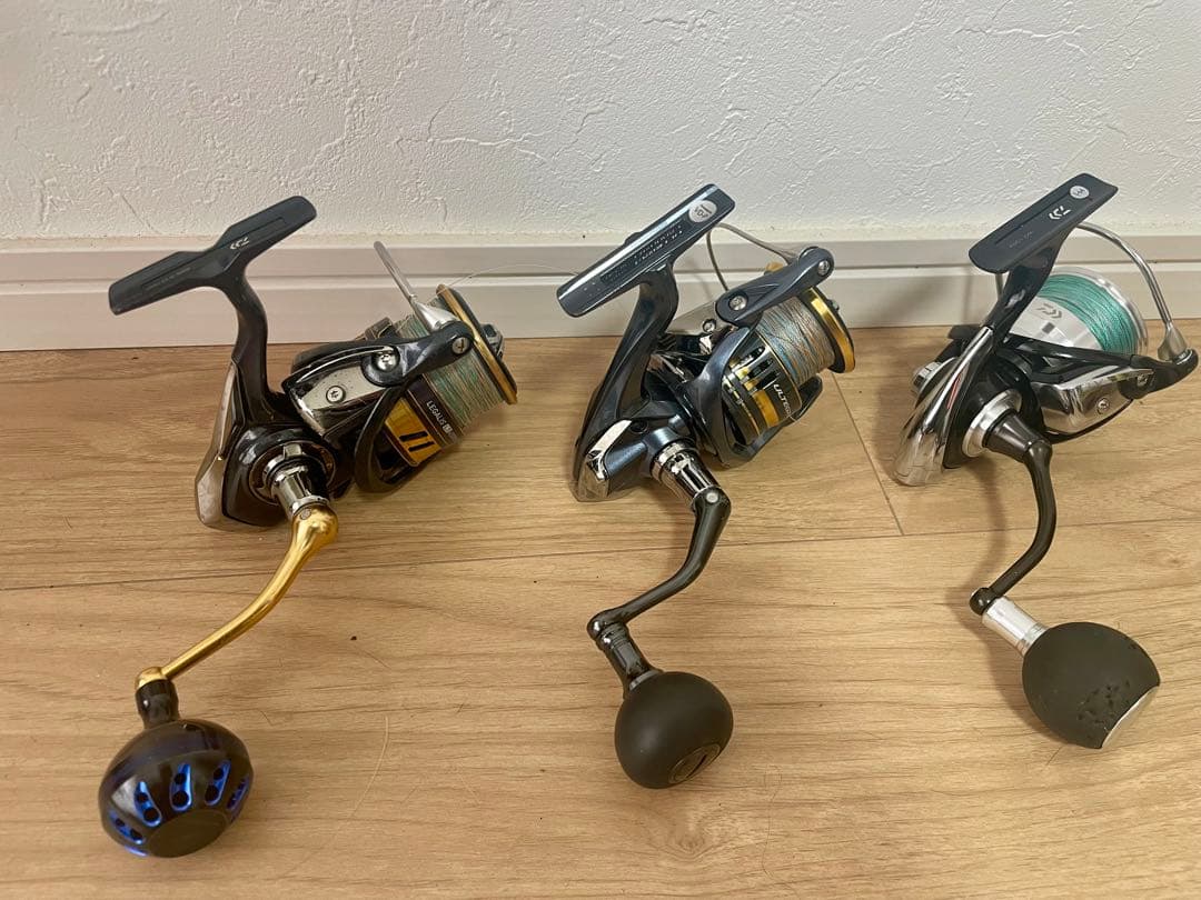 スピニングリール3個セット★ジャンク★