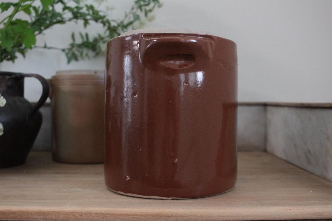 【B】フランスの素朴なジャーポット/保存容器