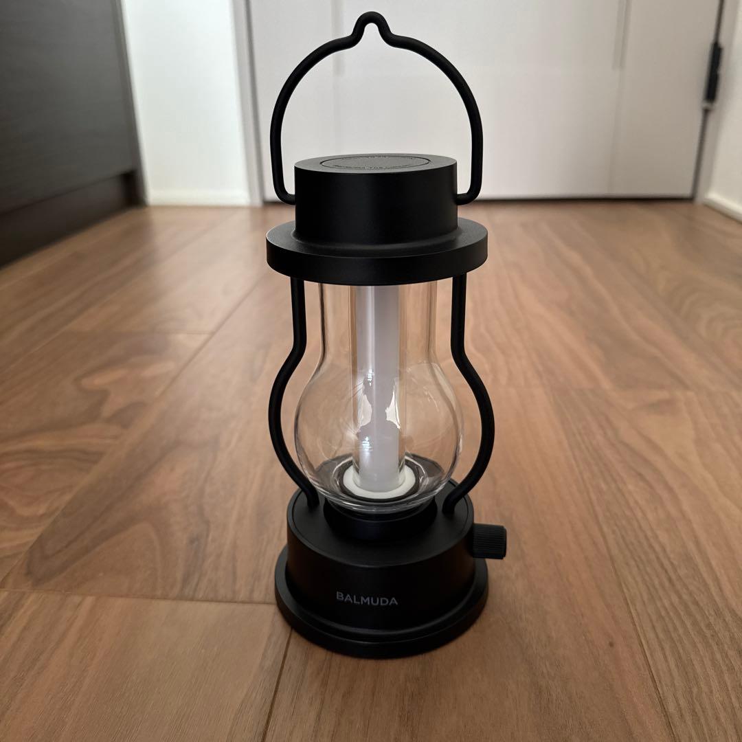BALMUDA ブラック LEDランタン