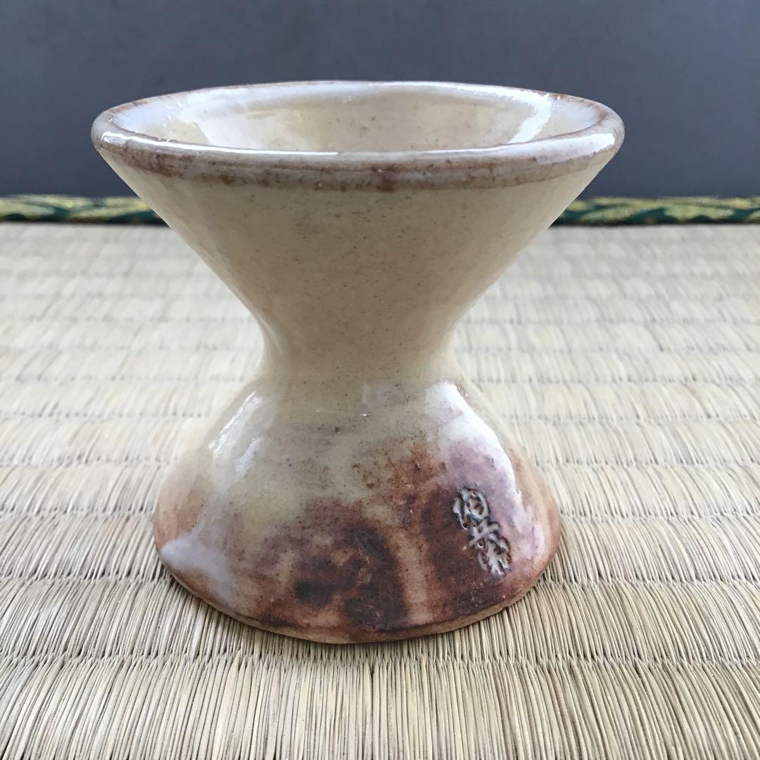 茶道具　萩焼　蓋置　萩千切蓋置　十二代　田原陶兵造　S32FO