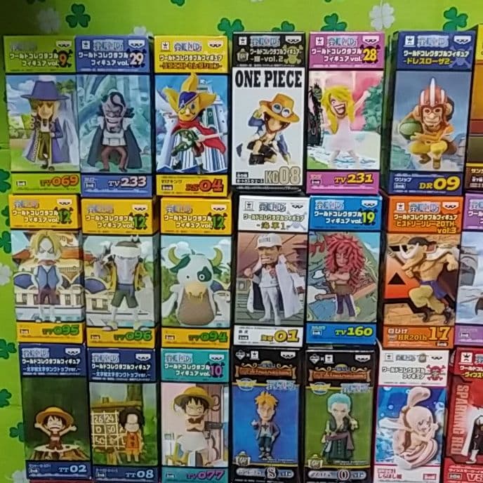 【即購入不可】ワンピース　コレクタブルフィギュア　バラ60点