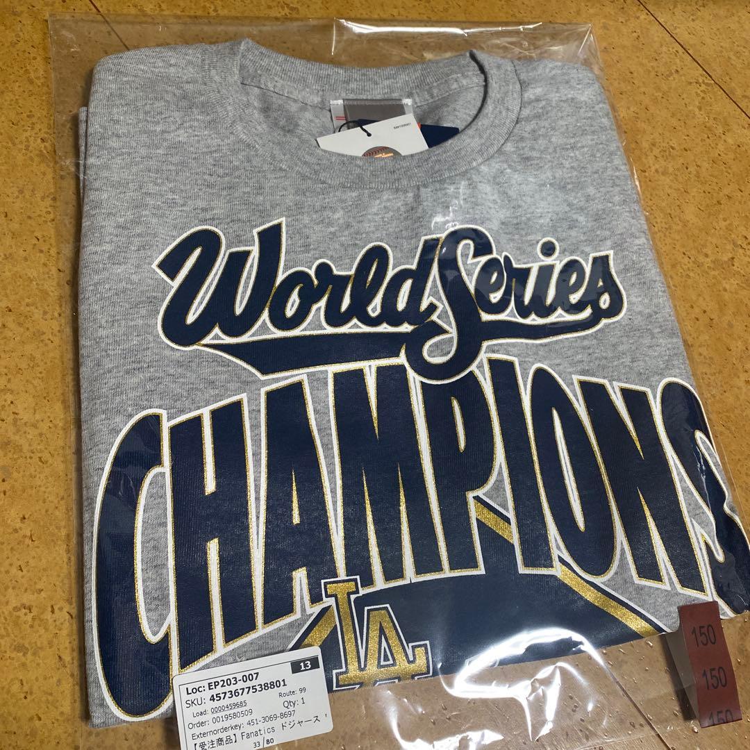 ロサンゼルス・ドジャース 2025年 ワールドシリーズTシャツ　150センチ