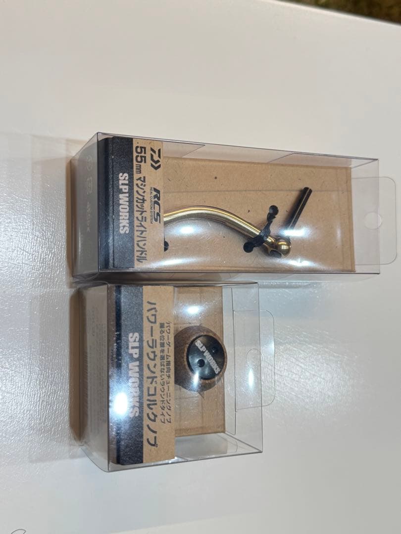 値下げ‼︎超美品‼︎マシンカットライトハンドル55㎜とパワーラウンドコルクノブ