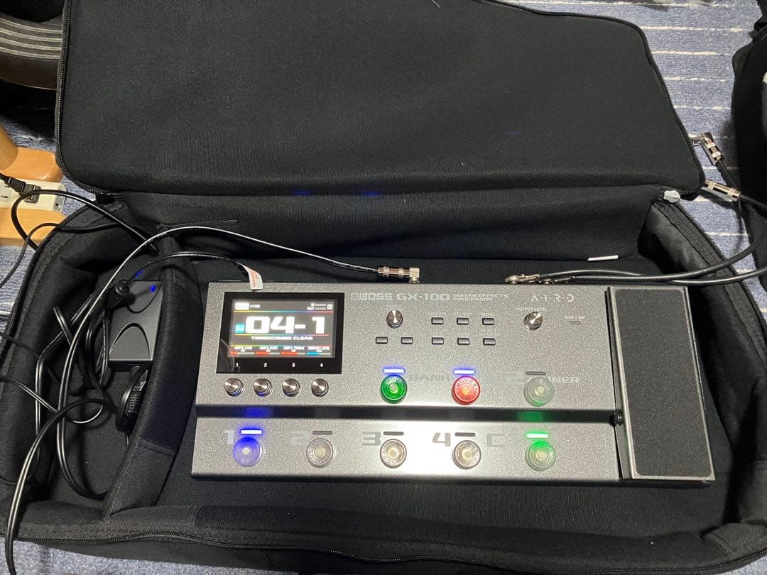 最新 BOSS GX-100 マルチエフェクター 空箱他あり
