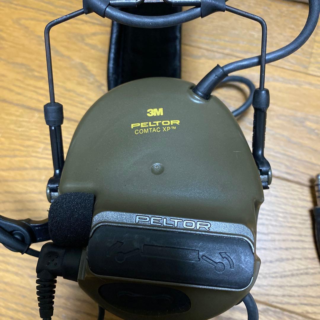 PELTOR comtac XP ヘッドセット　実物