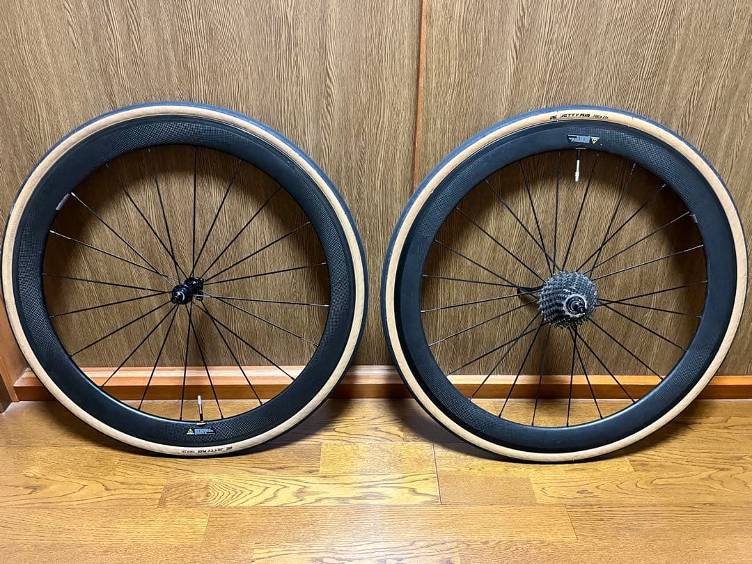 スーパーチーム 50mm カーボンホイール ロゴなし