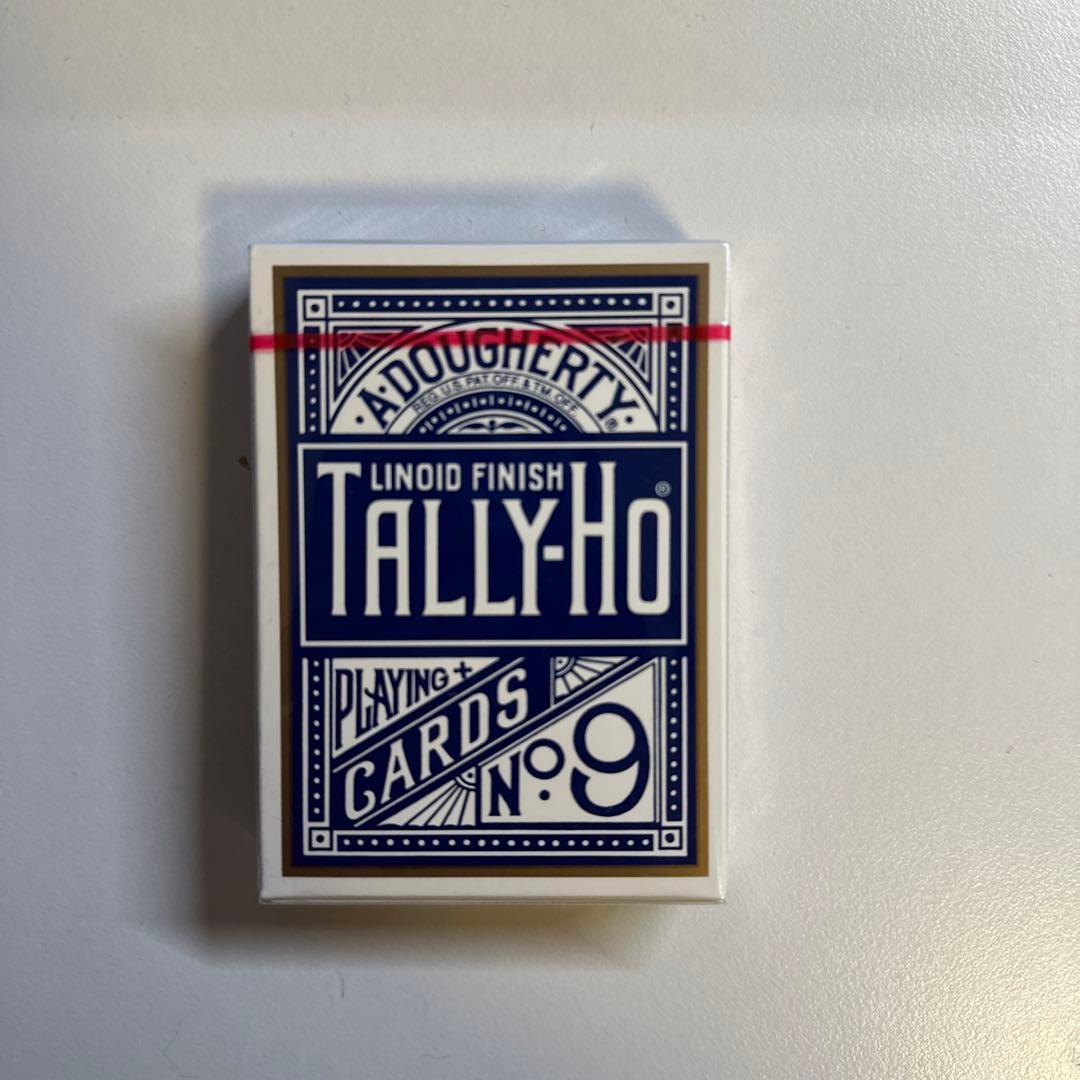 タリホー 青 ゴールドフレーム 前田知洋モデル