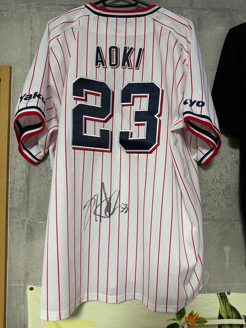 AOKI サイン入り ユニフォーム 23
