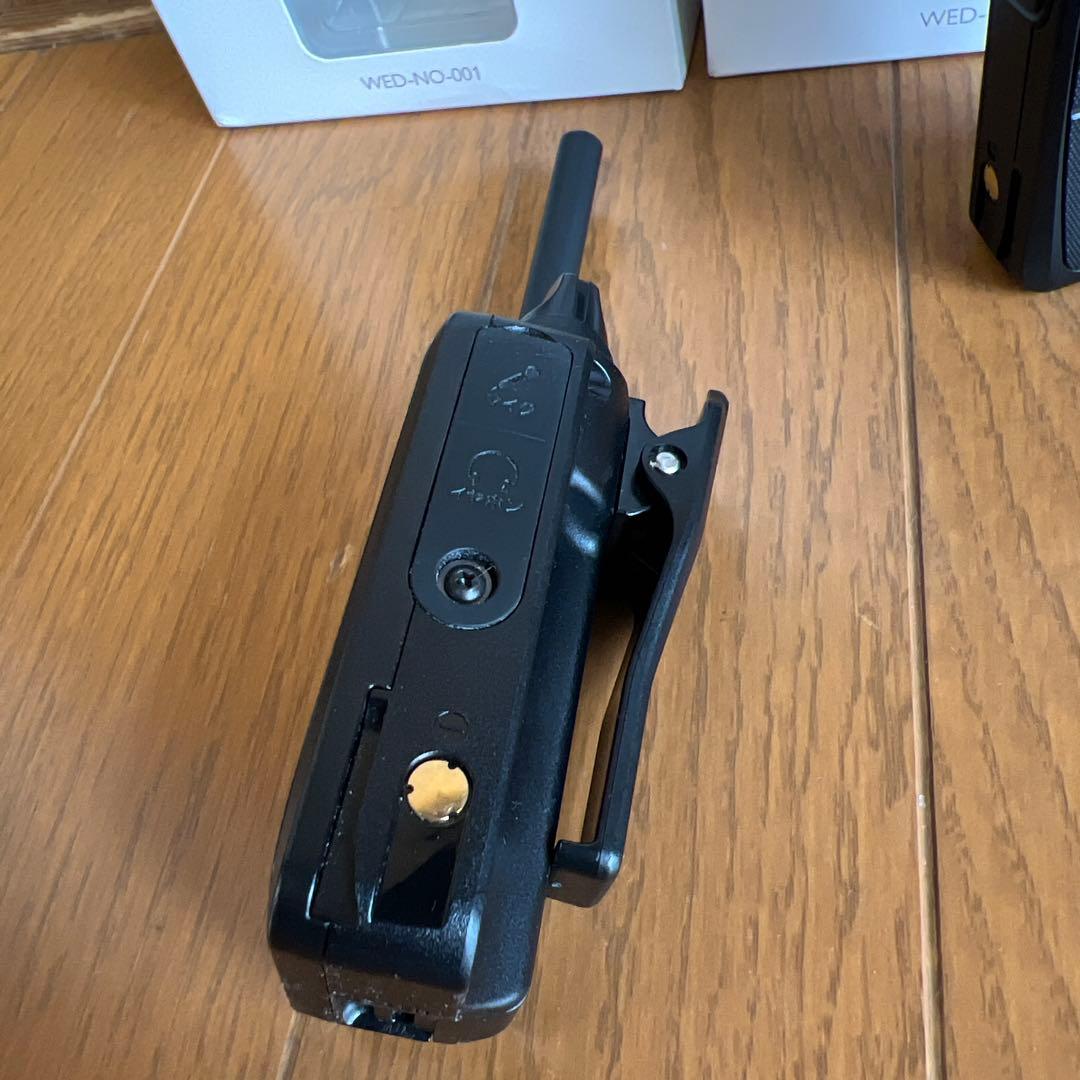 Wedge Talkie トランシーバー 2台セット　マイクのおまけ付き