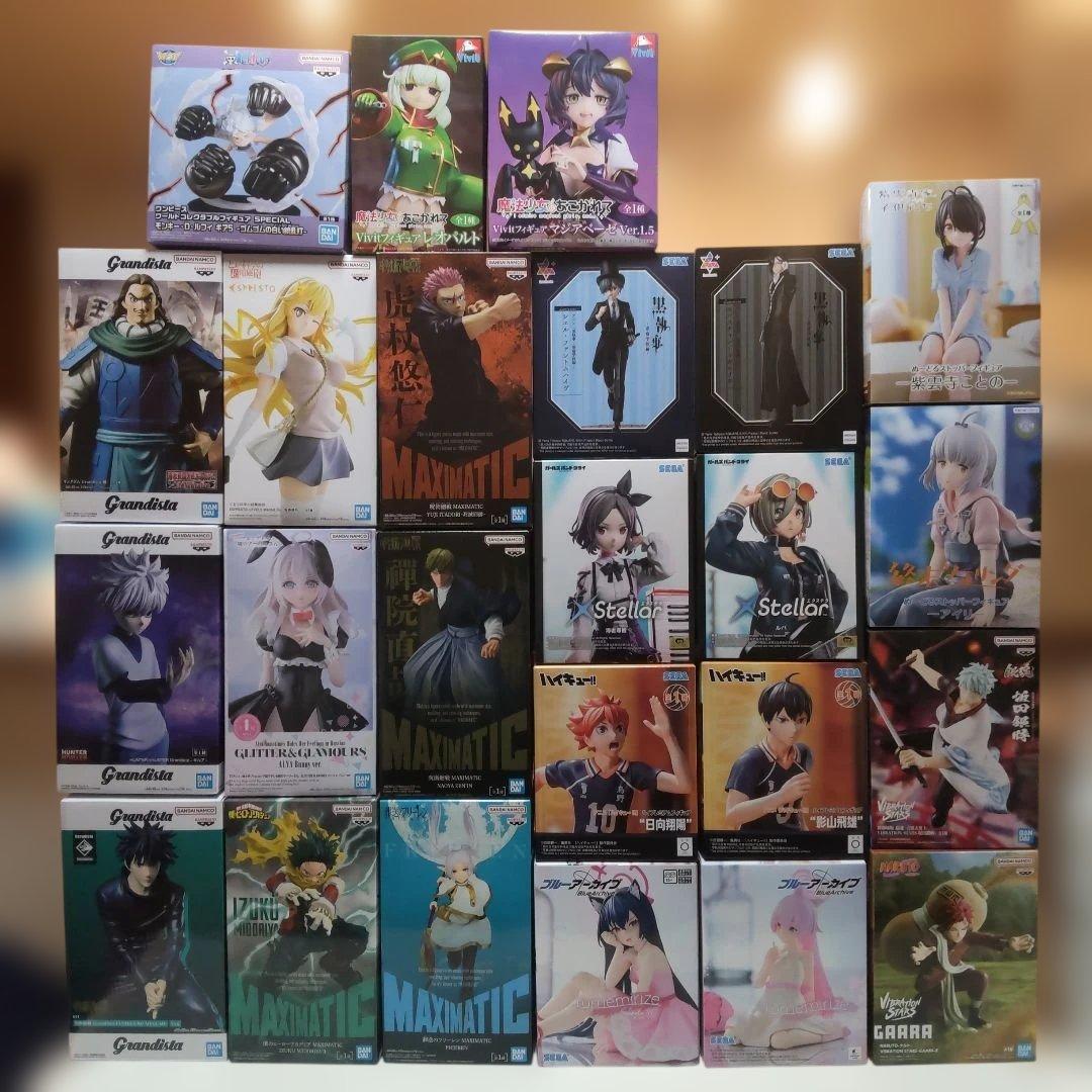 新作プライズフィギュアまとめ売り２４体セット③