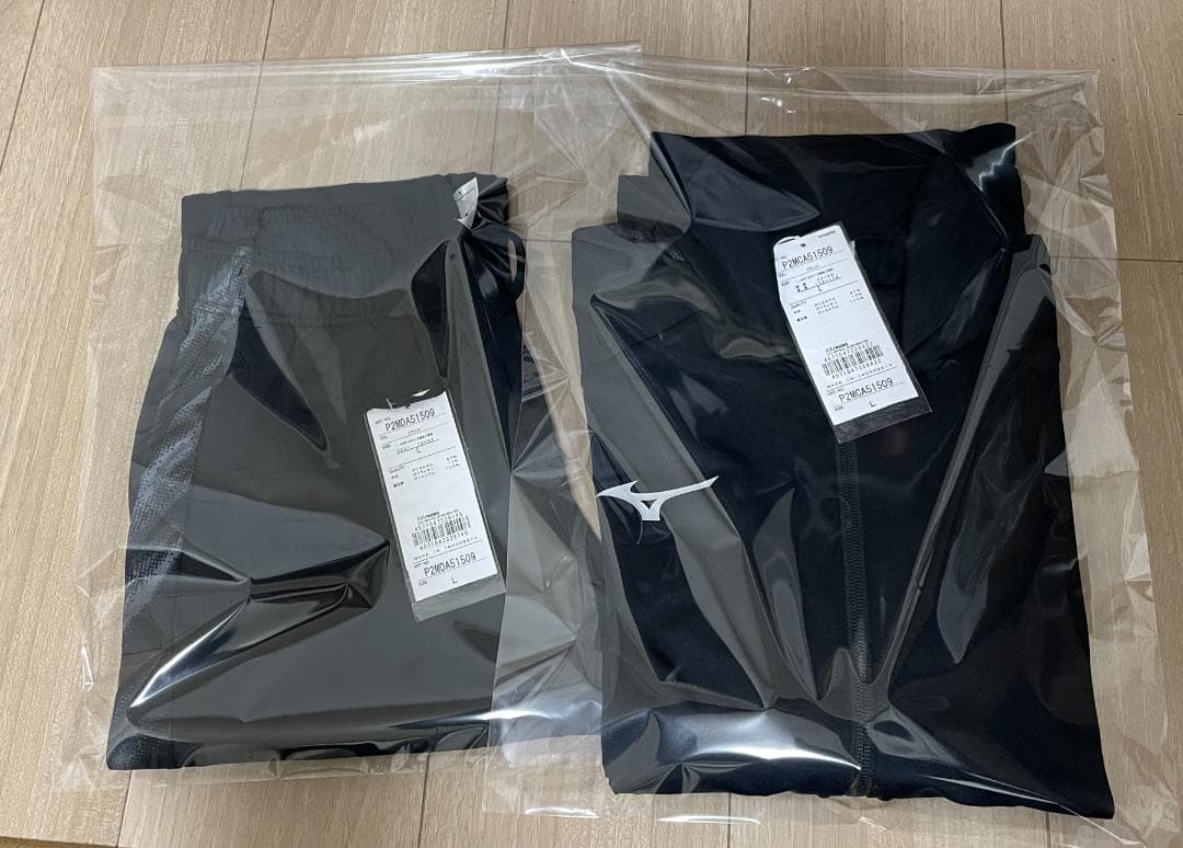 ミズノ（メンズ）サッカーウェア PRO ストレッチフリース（上下）未使用品